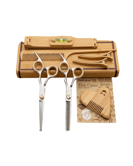 The Professional Precision Kit: 6" Japanese Steel Scissor Set